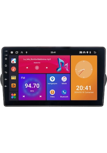 Fiat Egea Android Multimedya Sistemi 2015-2022 Crv4101xp