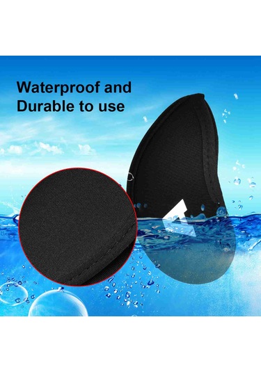 Kaiyi 10'lu Siyah Neopren Demir Kılıf Çok Renkli