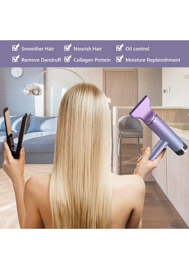 Mufunye "mini Katlanır Saç Kurutma Makinesi - İyonlu, Hızlı Kurutma, Seyahat Dostu"