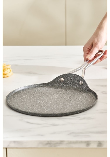 Karaca  Biogranit Salvador Krep Tava 24 Cm Gri