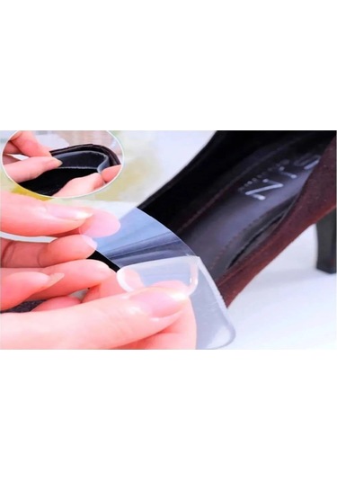 Ozclife Ayakkabı Vurması Önleyici Silikon Topuk 1 Çift