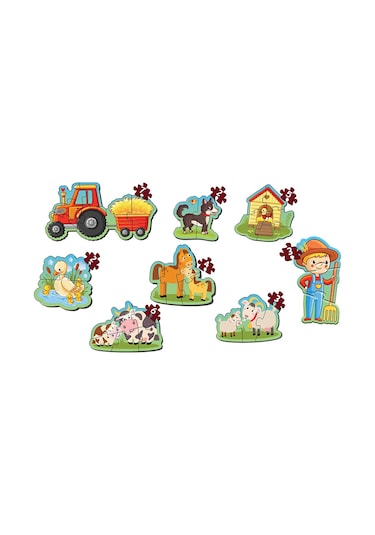 Baby Puzzle Çiftlik 5 Adet