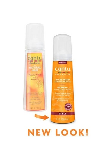 Cantu Shea Yağı Doğal Saçlar İçin Dalgalar ve Bukleler Oluşmasını Sağlayan Köpük 248ml