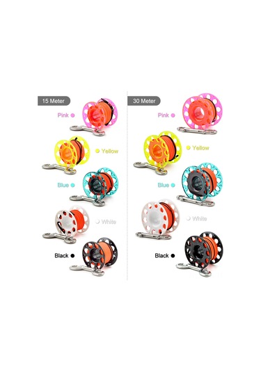 Vkemall 15 Metre Plastik İp Bobini Fxl-951p + İki Uçlu Kanca - Pembe Pembe