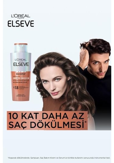 Elseve Growth Booster Dökülme Karşıtı Şampuan 200ml 3600524196554-10827