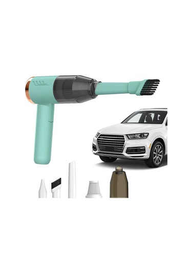 Teltree Güçlü Emişli Taşınabilir El Süpürgesi - Araç Ve Ev Temizliği İçin Pratik