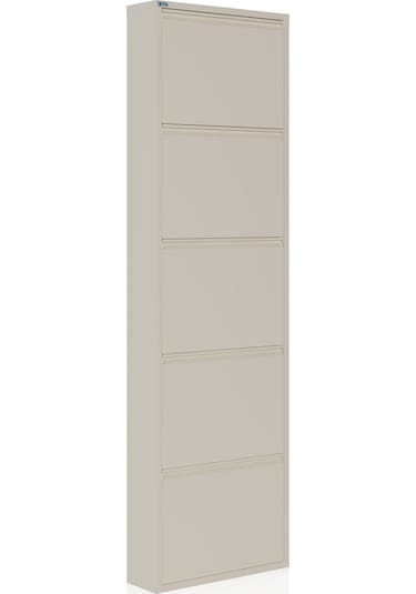 Ceha 5'li Metal Ayakkabılık - Krem K.AYK-5 /AB1013