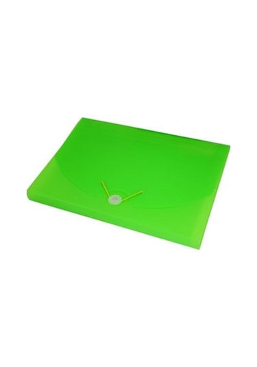 KRAF EVRAK DOSYASI KORUKLU 13 CEP LAS.YESIL(F4302)