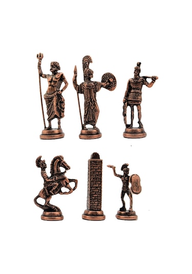 Satranç Taşı İsteyene Gifthome Battal Metal Antik Yu