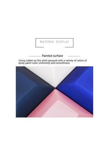 Kangvka Siyah Mat Lacivert Led Işıklı Yüzük Kutusu - Gizli Menteşeli 6.3x5.8x5 Cm Siyah