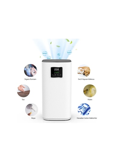 Robx Ms24 Yeni Nesil Cadr400 42W Akıllı Wi-fi Hava Temizleyici