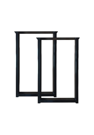 İlgitrafik Masa Ayağı Ağaç Kütük Bahçe Mobilya Ayakları Metal Ayak 50X75 Cm (374988727)