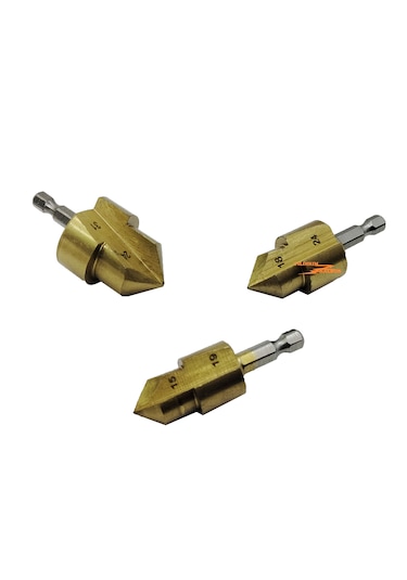 Matkap Ucu Set 3 Lü Pprc Tamir Seri Plastik Boru Tamir Delme Seti