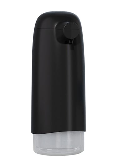 Anjiexun 550ml Otomatik Sıvı Sabunluk Mutfak Otel Alışveriş Merkezi Siyah Siyah