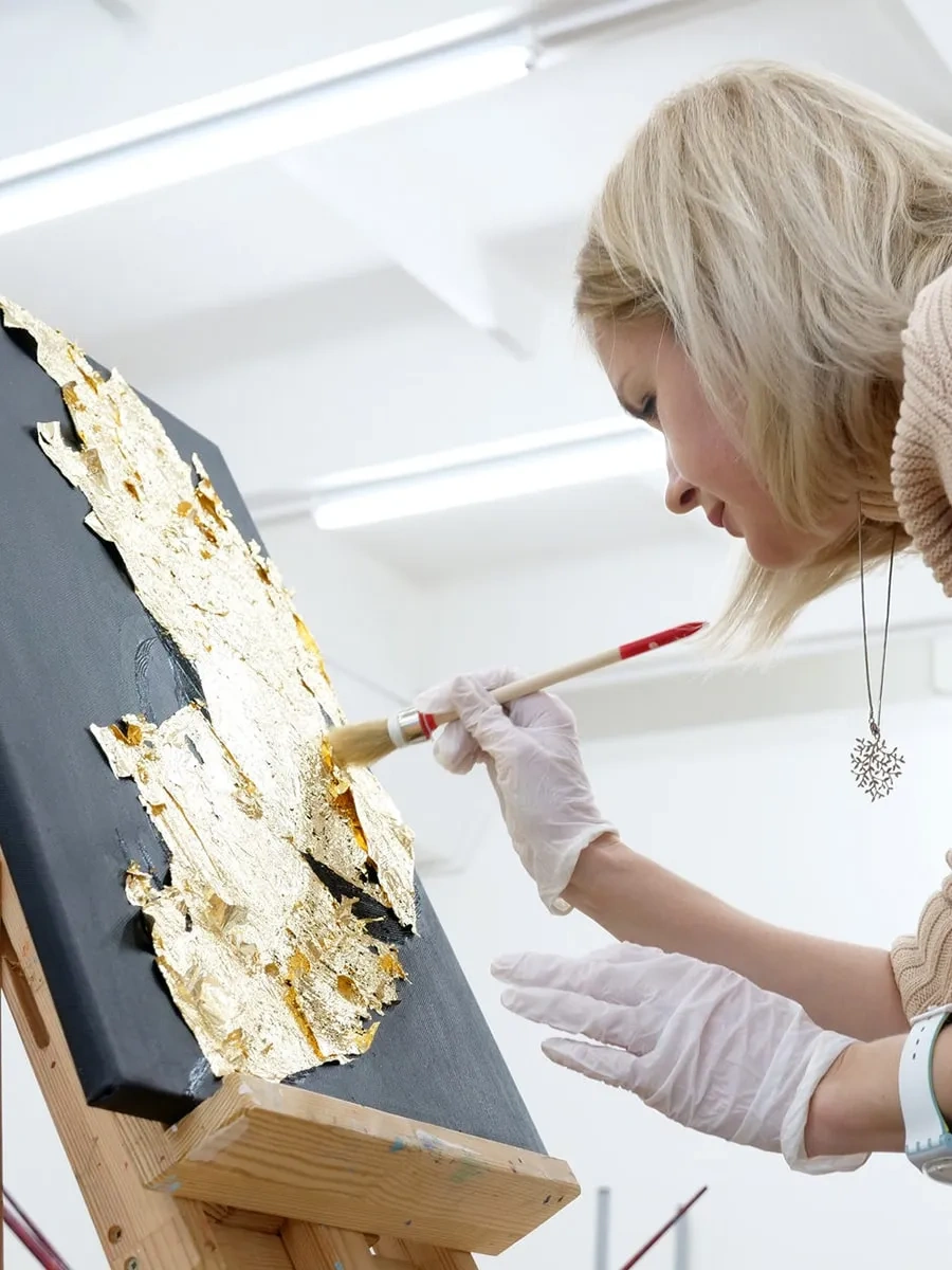 Fluid Sayılar İçin Resim, 40x50 Cm Tuval Üzerinde Sayılarla Boyama, 40x50 Cm 151490633