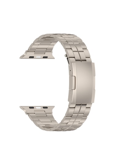 iOS Uyumlu Watch Ultra 2 49mm Kaplumbağa Tokası Titanyum Çelik İzle Kayış