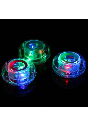 Sones 3pcs 3 Led Çarpıcı Yüzen Led Glow Show Yüzme Havuzu Lambası Çok Renkli