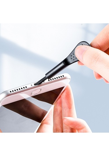 Bilgisayar Telefon Klavye Fente Toz Temizleme Fırça Seti Optik