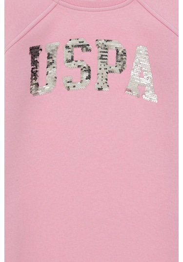 U.s. Polo Assn. Kız Çocuk Pembe Elbise Örme 50298903-vr041 Pembe