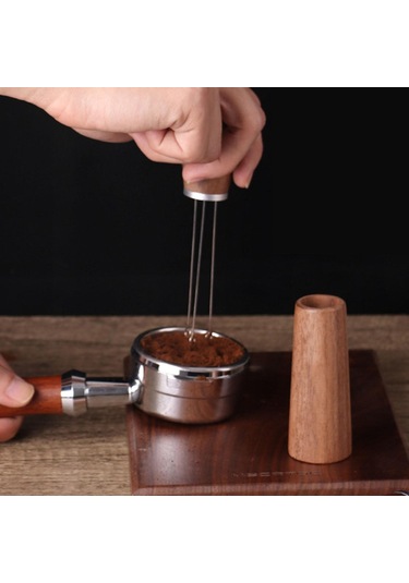 Suntek Kahve Dağıtıcı İğne Dağıtım Espresso Kahve Tozu Aracı Barista