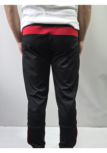 Jump Erkek Dalgıç/scuba Slim Fit Fermuarlı Paça Eşofman Altı Siyah/kırmızı Jump Erkek Dalgıç/scuba Slim Fit Fermuarlı Paça Eşofman Altı Siyah/kırmızı