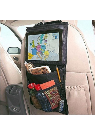 Araba Oto Araç Içi Koltuk Arkası Oto Tablet Tutucu Pratik Kullanım Araç Tablet Tutucu