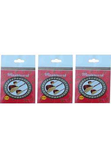 3'Lü Masterwork 0.20 Uzun Sap Bağlama Saz Teli