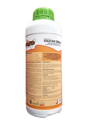 Vermisafa Organik Solucan Gübresi 1 KG Katı + 1 L Sıvı
