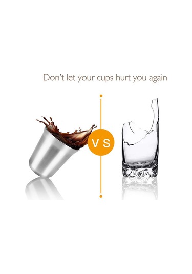 Yunboo 80 Ml Altın Renkli İki Katlı Paslanmaz Çelik Isı Yalıtımlı Evde Kullanım İçin Küçük Boy Kahve Bardak Altın