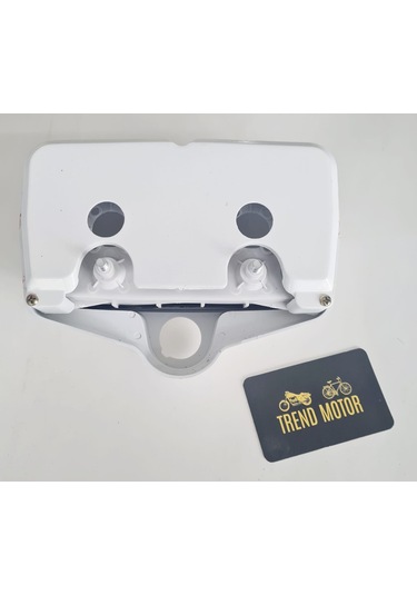 Kilometre Saati Kabı Plastiği Beyaz - Cg Motosiklet