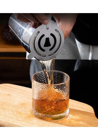 Lichen 4 Parça Paslanmaz Çelik Mikser Seti, Bar Kokteyl