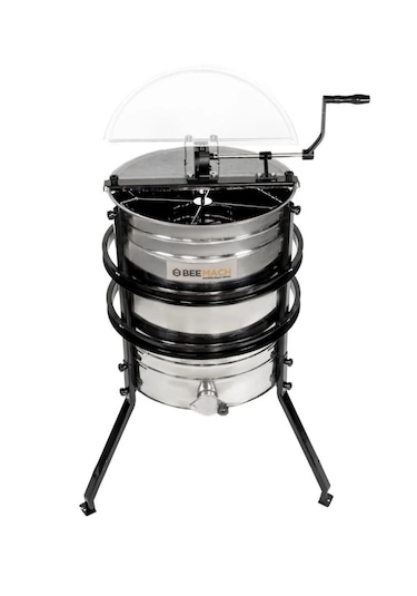 Beemach 304e Kalite 2 Tenekelik 4'lü Manuel Korumalı Bal Süzme Ma