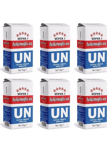 Hekimoğlu Un 6 x 1 KG