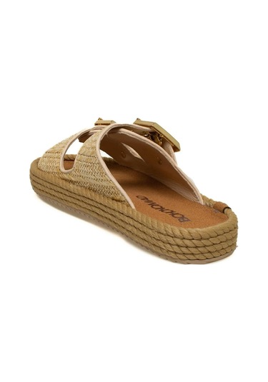 Bohonomad Sydney Kadın Terlik - Hasır Bej