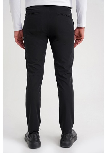 P 1173 Pantolon Comfort Siyah-2 Casual Siyah