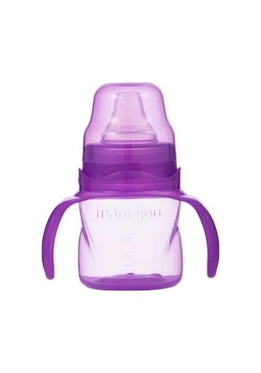 Mamajoo Kulplu Eğitici Bardak 160 ML / Mor