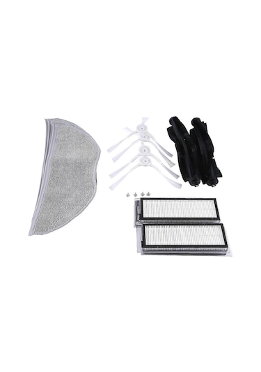 360 S6 Pro S9 X95 Robot Süpürge Yedek Parçaları İçin Hepa Filtre Silindiri Ana Fırça Yan Fırçası - Yongtao