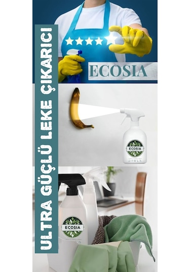 Ecosia Çok Amaçlı Ultra Güçlü Leke Çıkarıcı Sprey 500 ML