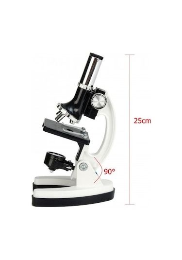 Çocuklar İçin Özel 28 Parça Mikroskop Eğitim Kiti - Taşınabilir