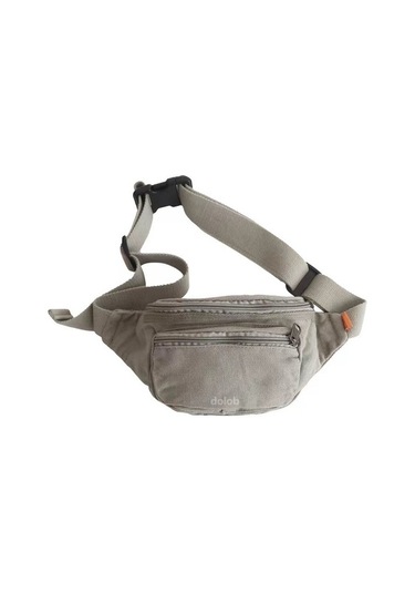 Szypzstore Kadınlar Için Crossbody Çanta 2023 Yeni Yıkanmış Kanvas Çanta Kadınlar Için Düz Renk Basit Omuzdan Askili Çanta Edebi Rahat Göğüs Çantası V7oc81 GRİ