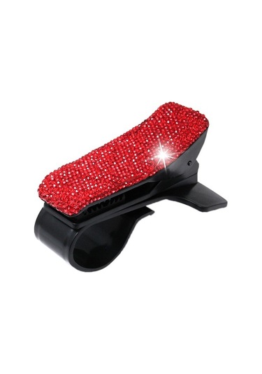 Muduan Elmas Araba Telefonu Tutucu 360 Derece Dönen Yaratıcı Araba Dashboard Mobil Tutucular Kırmızı Vantuzlu Yok Cufl60