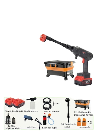 En Güçlü Kömürsüz Motorlu Kova Oto Araba Klima Halı Yüksek Yıkama