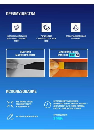 Gluedo Boyacı Bandı Kağıdı Suya Dayanıklı 177114719