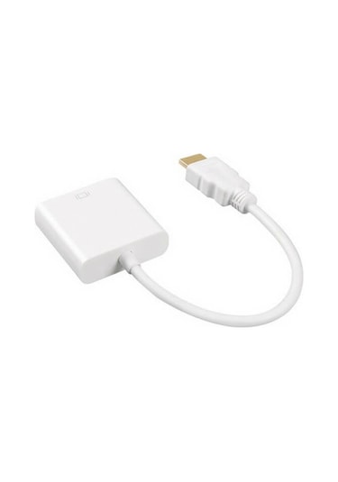 HDMI To Vga Çevirici Vga Projeksiyon Notebok Pc Uyumlu Kablo