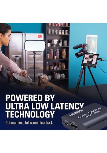 Gplus 4Kvc300 Twitch Periscope Obs Youtube Zoom Canlı Yayın Kart