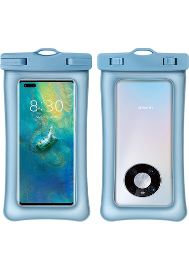 Skycity Yeşil Tpu Su Geçirmez Telefon Çantası, Çift Hava Torbası İle Yüzme Dalış Akşam Yemeği İçin, Dokunmatik Ekran Desteği, %99 Cihaz Uyumlu Yeşil