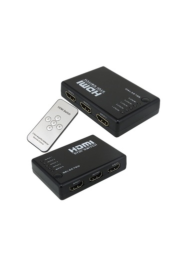 Powermaster 5 Giriş 1 Çıkış Hdmı Toplayıcı Swıtcher