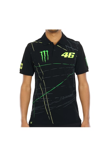Yeni Valentino Rossi Monster Vr46 Motogp Polo Yaka al Tshirt