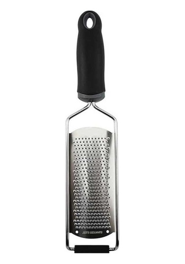 Createtech Rendesi Rendesi Planyası Paslanmaz Limon Koruyucu Kazıma Kapaklı Dilimleyici Siyah Siyah