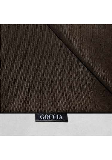 Goccia Acı Kahve-2201 Kadife Dokulu Kırlent Kılıfı 4'lü